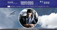 Desktop Screenshot of captainsairport.com